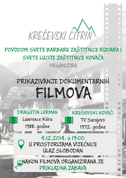 "Kreševski citrin" obilježava blagdane zaštitnika kovača i rudara